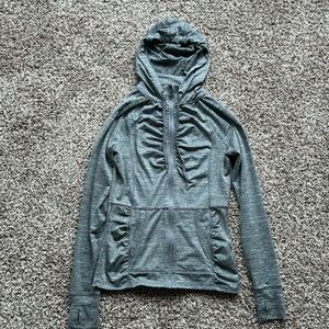 Women’s 90 degree hooded zip up